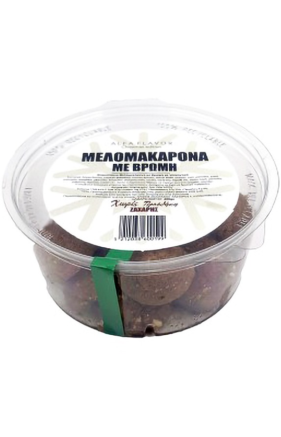 Μελομακάρονα με βρώμη και μέλι χωρίς προσθήκη ζάχαρης - Συσκευασία 400gr