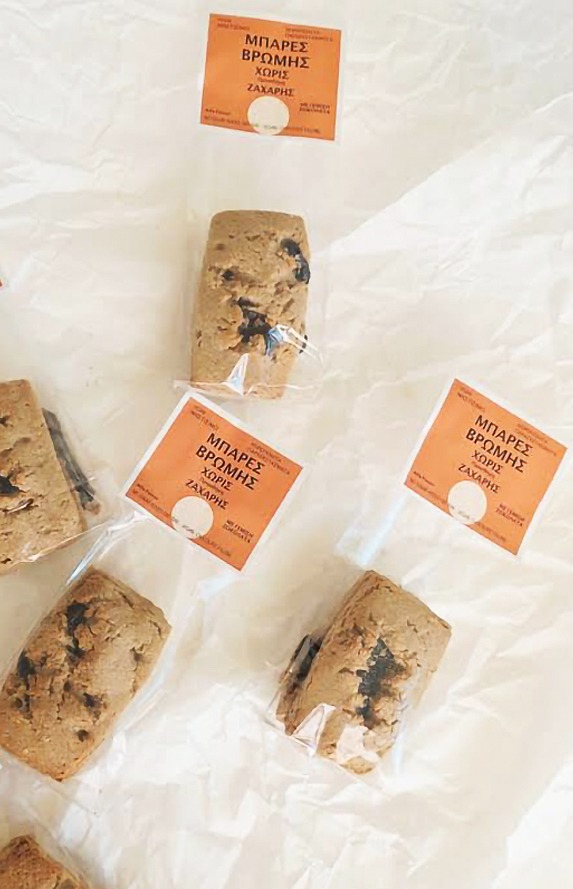 Μπάρες με γέμιση σοκολάτα - Συσκευασία 120gr